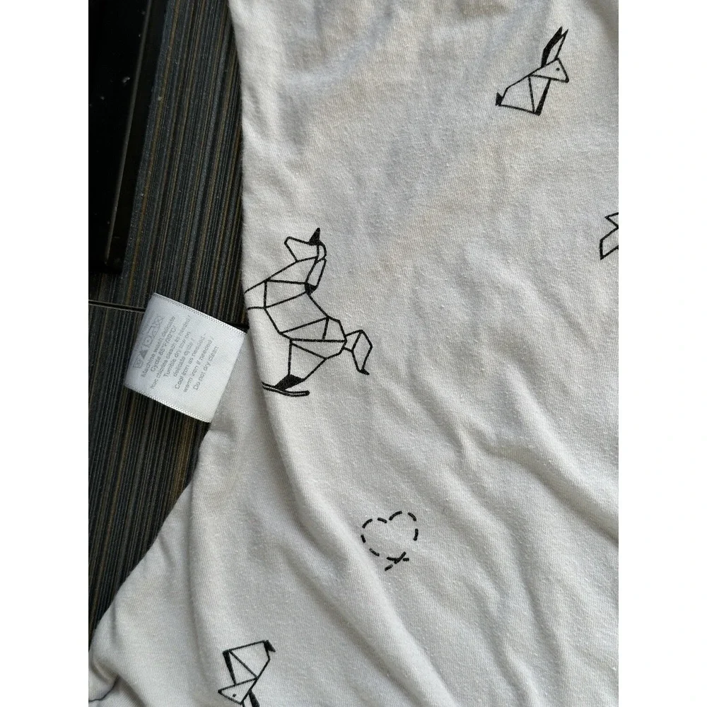 Gootoosh Baby Organic Cotton Boutique Bunny Rabbit Knotted‎ Lovey Blanket